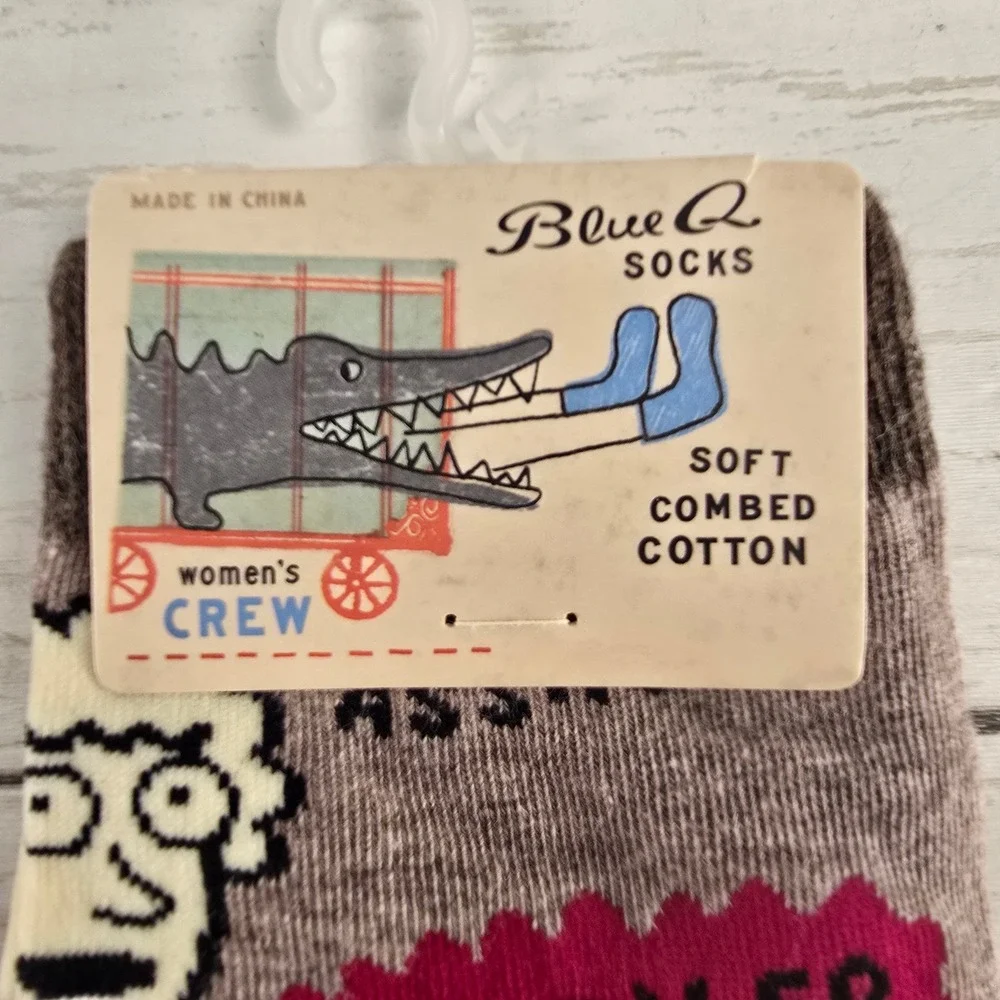 Blue Q soft socks trim